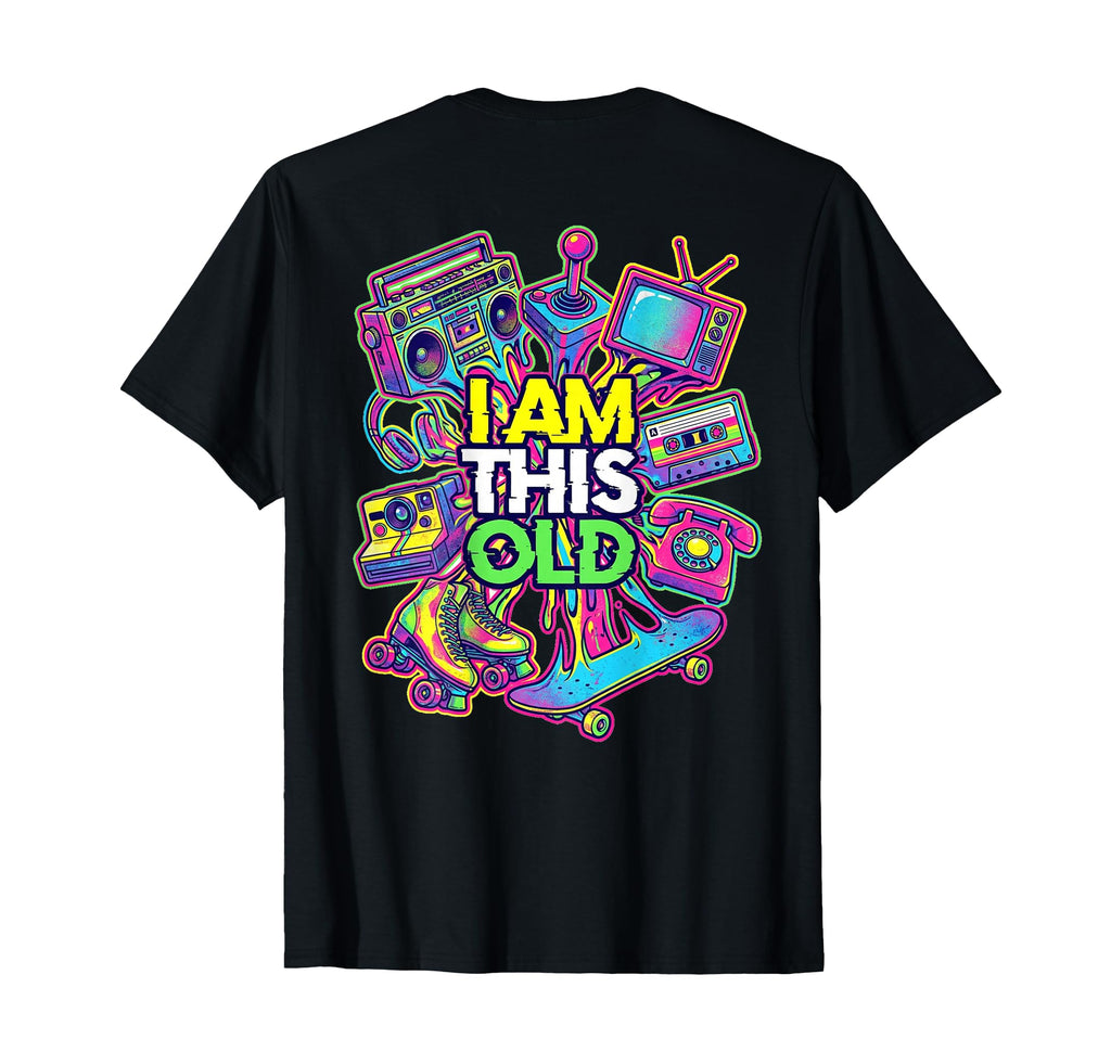 1980S Nostalgia Love 80S Vibes T-Shirt - Fun Novelty Design Men Women - T-Shirt, Sweatshirt, Hoodie
