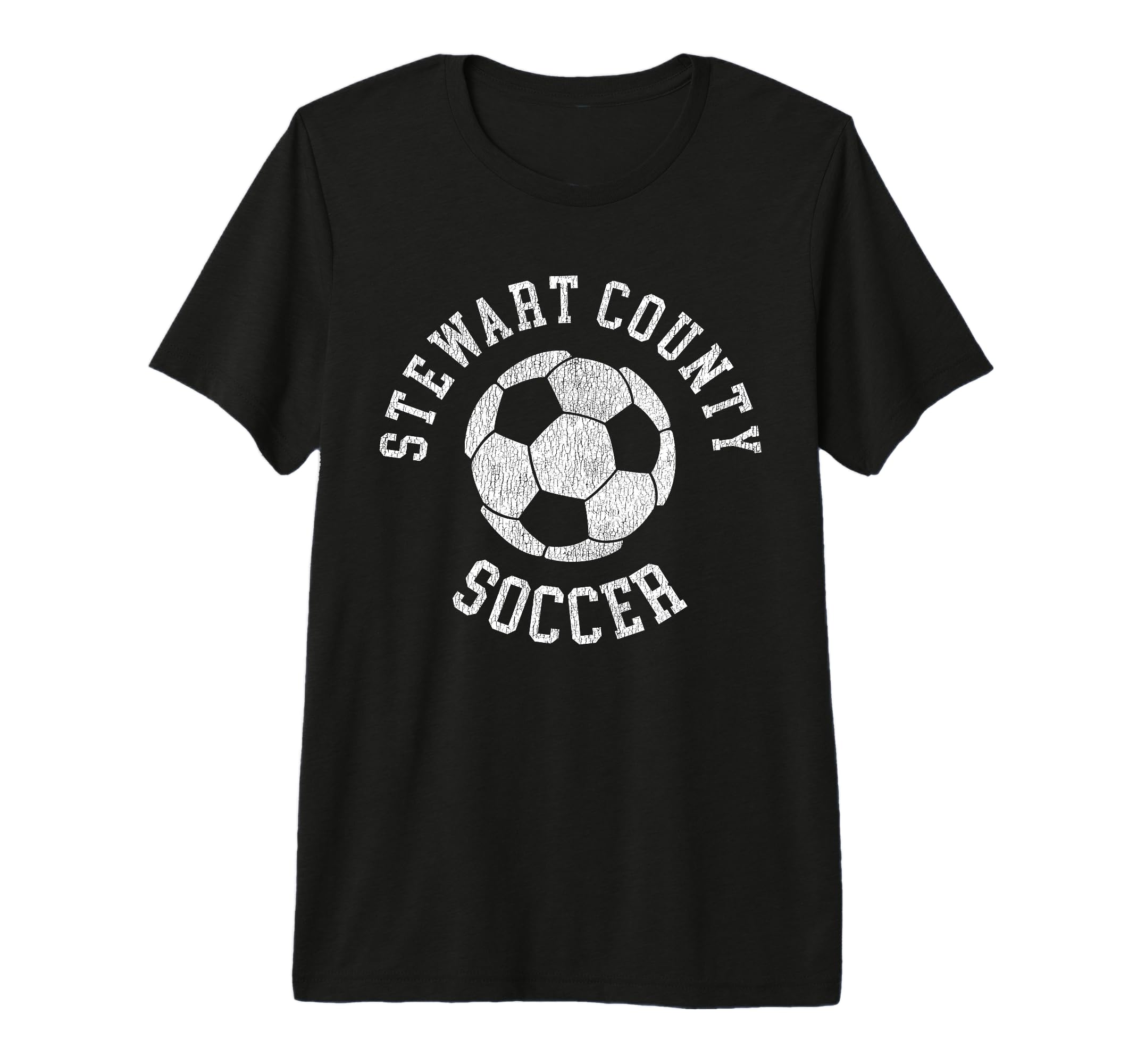 Stewart County Soccer Distressed 90S T-Shirt - Unique Graphic Men Women - T-Shirt, Sweatshirt, Hoodie