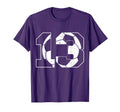 13Th Birthday Soccer Player Football T-Shirt - Fun Novelty Design Unisex - T-Shirt, Sweatshirt, Hoodie