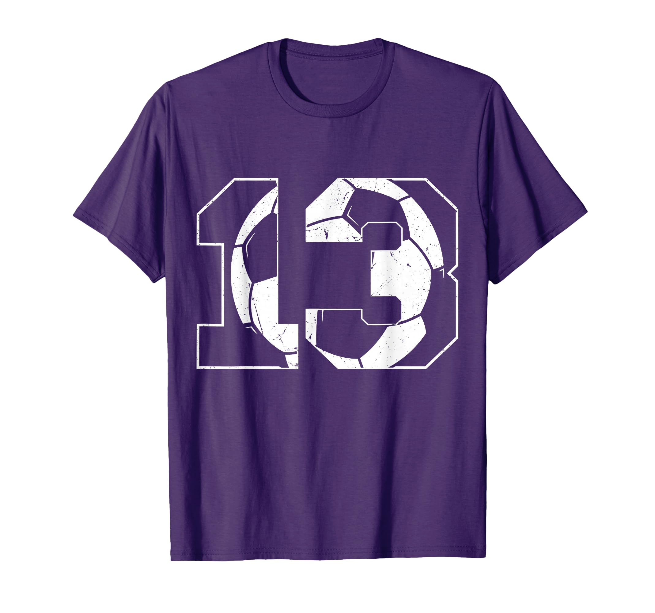 13Th Birthday Soccer Player Football T-Shirt - Fun Novelty Design Unisex - T-Shirt, Sweatshirt, Hoodie