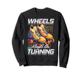 Roller Skates Wheels Keep Turning Sweatshirt - Unique Graphic for Adults - T-Shirt, Sweatshirt, Hoodie