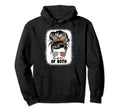 Mom Both Football And Soccer Mom Messy Hoodie - Custom Art Print Men Women - T-Shirt, Sweatshirt, Hoodie