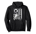 Soccer Dad Soccer Lover Fan Usa Flag Hoodie - Aesthetic Graphic Unisex - T-Shirt, Sweatshirt, Hoodie