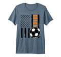 Usa Flag Soccer Coach Funny Soccer T-Shirt - Trendy Graphic for Adults - T-Shirt, Sweatshirt, Hoodie