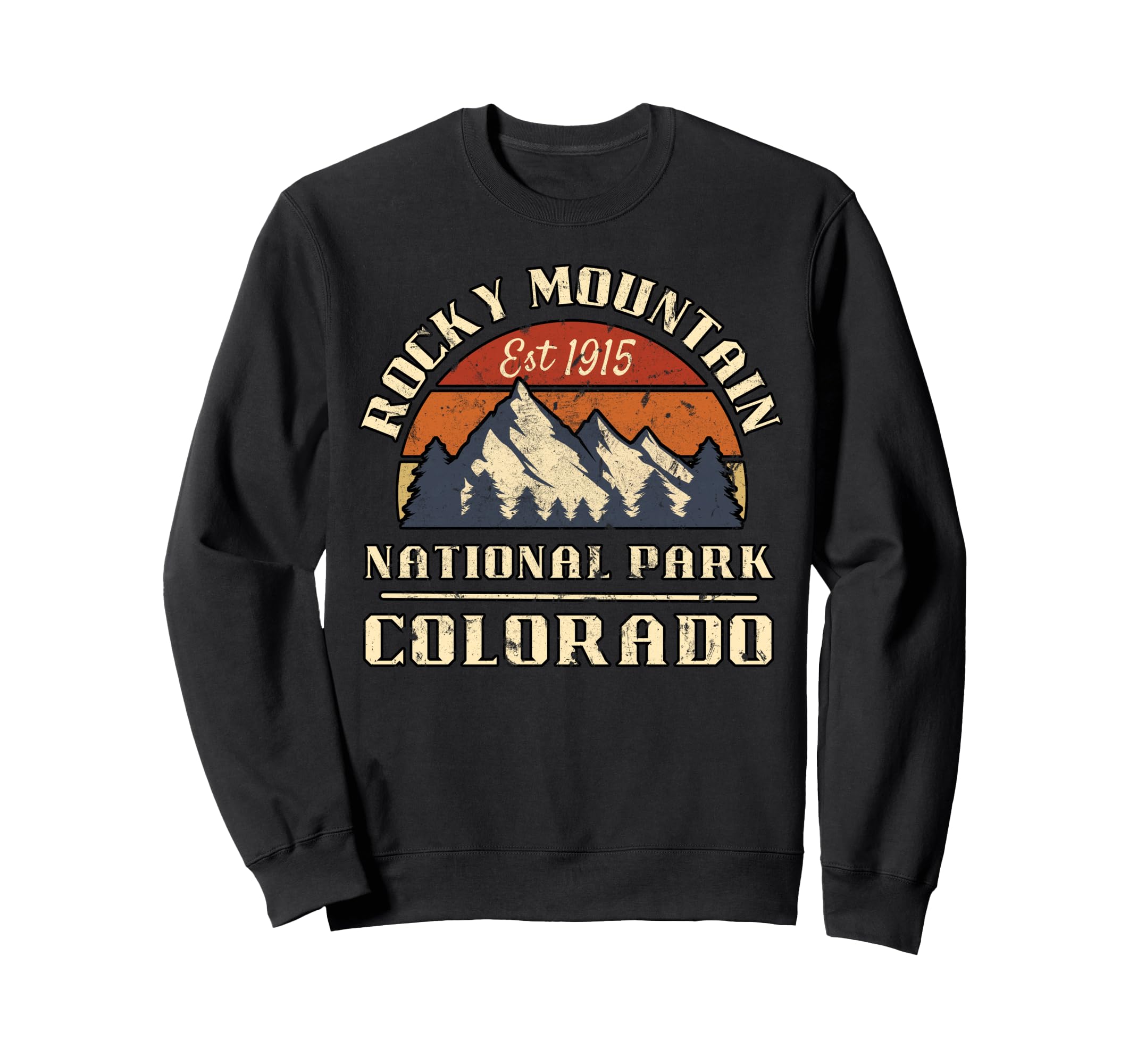 Rocky Mountain National Park T-Shirt - Casual Everyday Wear Men Women - T-Shirt, Sweatshirt, Hoodie