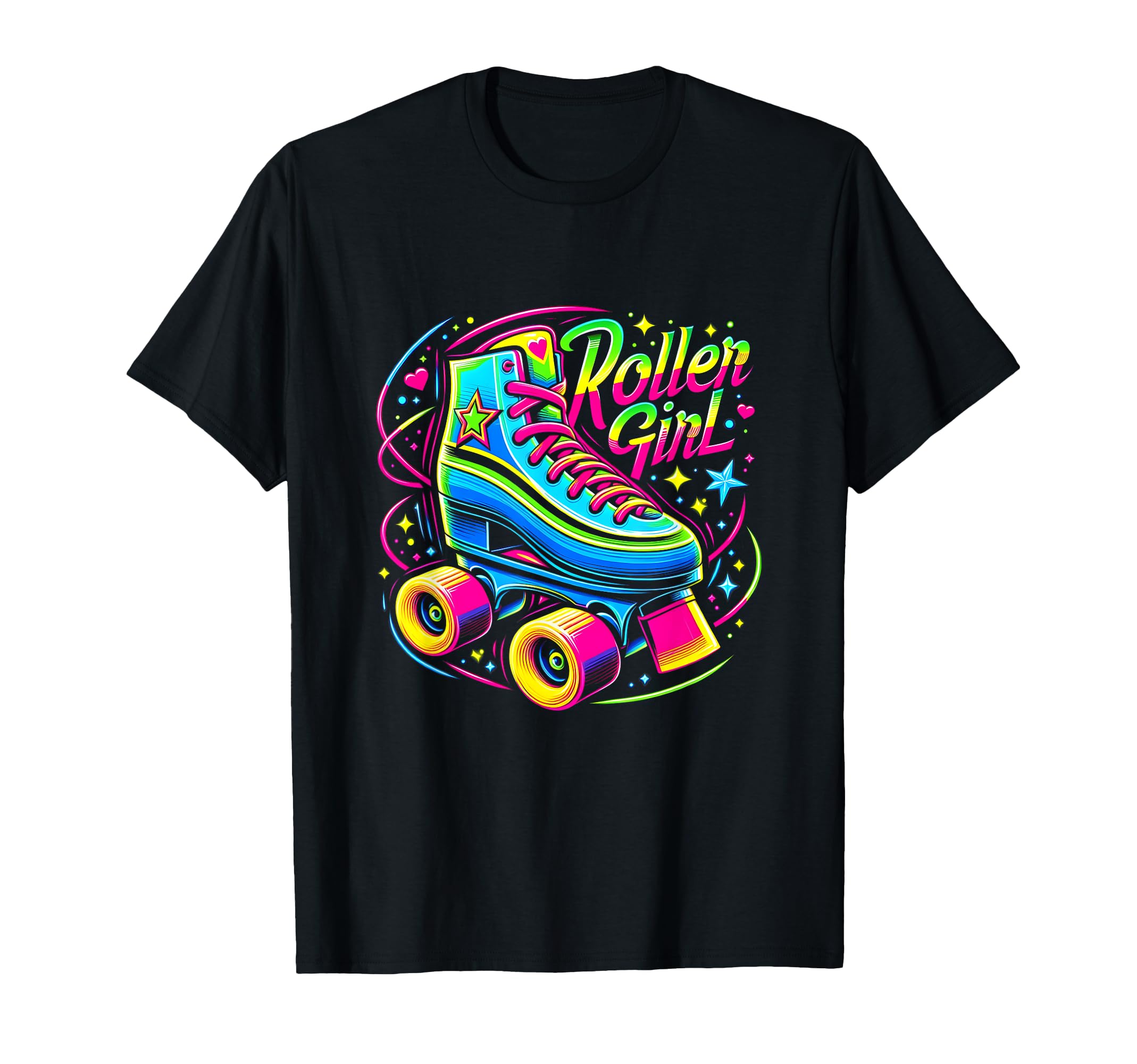 Roller Skater Skating 70S 80S 90S T-Shirt - Fun Novelty Design Unisex - T-Shirt, Sweatshirt, Hoodie