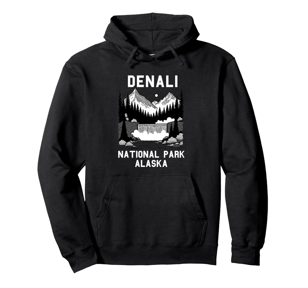 Denali National Park Souvenir Alaska Hoodie - Novelty Apparel Unisex - T-Shirt, Sweatshirt, Hoodie