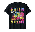 Roller Skating 12Th Birthday T-Shirt - Casual Everyday Wear Men Women - T-Shirt, Sweatshirt, Hoodie