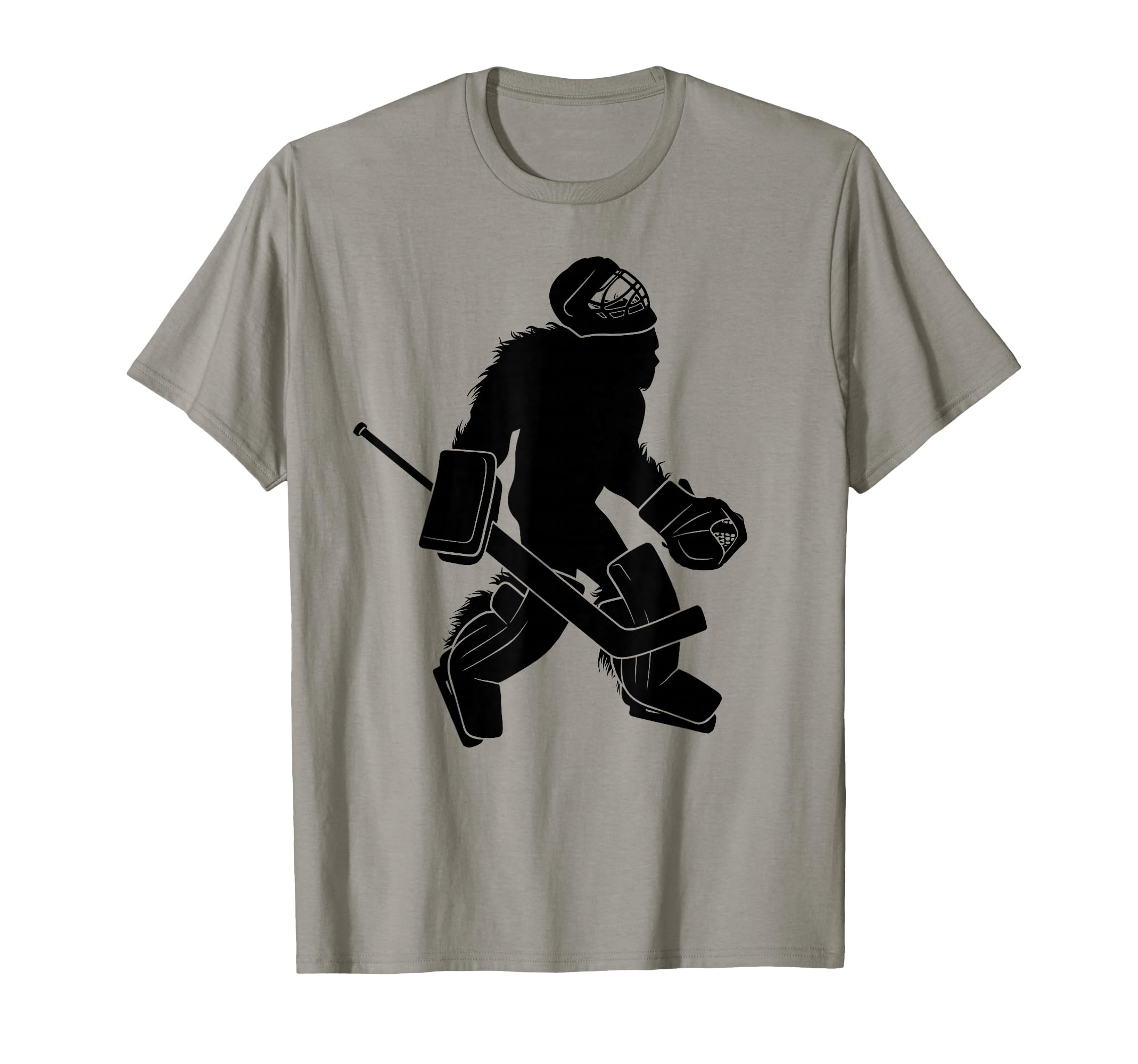 Hockey Goalie Bigfoot Goalkeeper Sasquatch T-Shirt - Trendy Graphic Unisex - T-Shirt, Sweatshirt, Hoodie