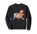 Hockey Goalie Gingerbread Sweatshirt - Fun Novelty Design for Adults - T-Shirt, Sweatshirt, Hoodie