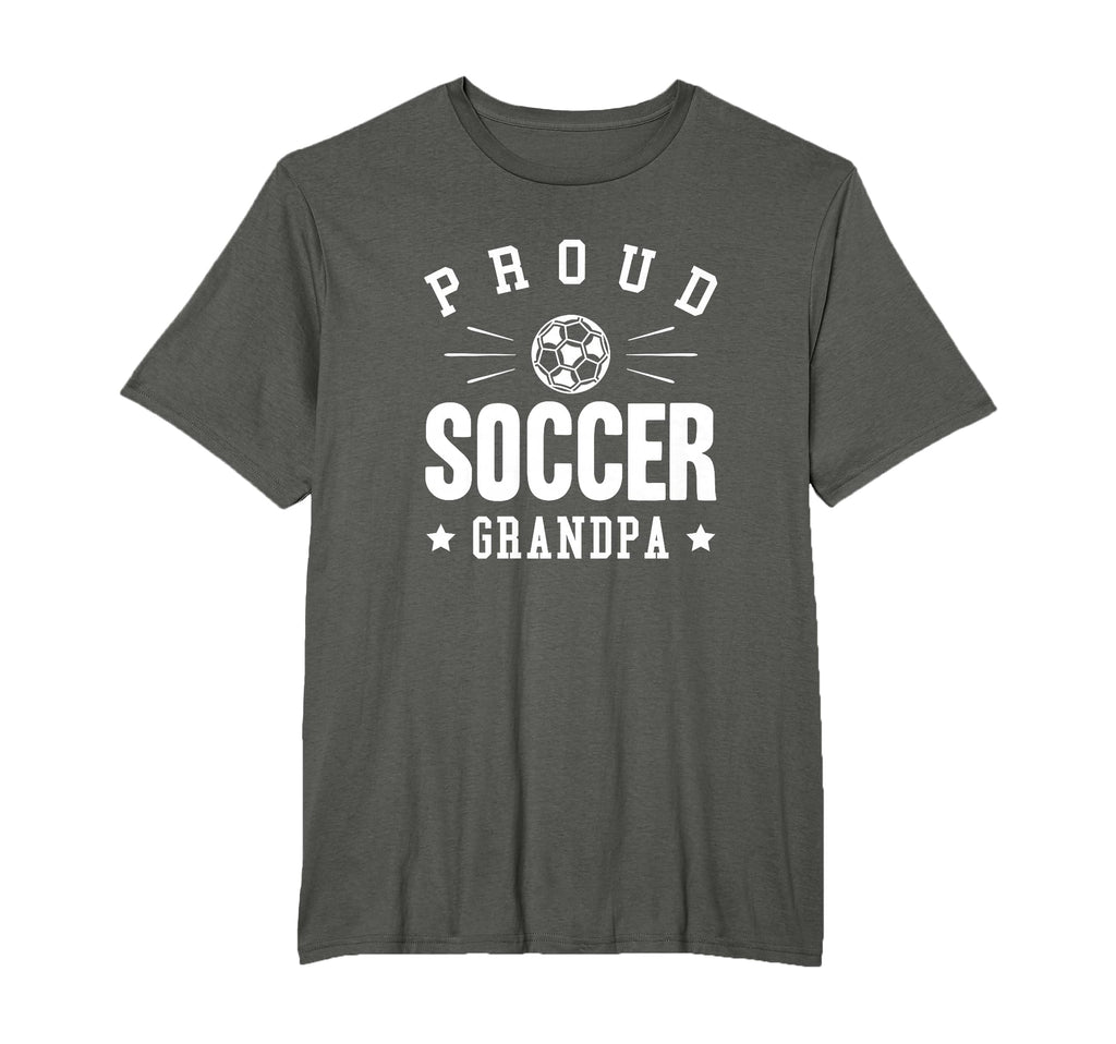 Proud Soccer Grandpa Gift T-Shirt - Streetwear Style for Adults - T-Shirt, Sweatshirt, Hoodie