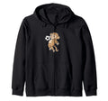 Soccer Animal Ball Fan Football Sport Hobby Hoodie - Unique Graphic Unisex - T-Shirt, Sweatshirt, Hoodie