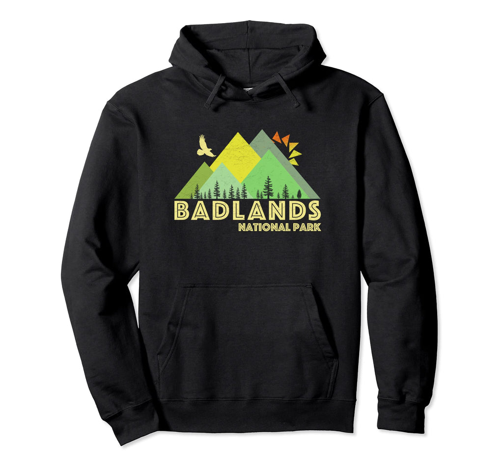 Badlands National Park Hoodie - Graphic Print for Adults - T-Shirt, Sweatshirt, Hoodie