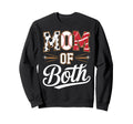 Mom Both Soccer Baseball Sports Sweatshirt - Novelty Apparel Unisex - T-Shirt, Sweatshirt, Hoodie