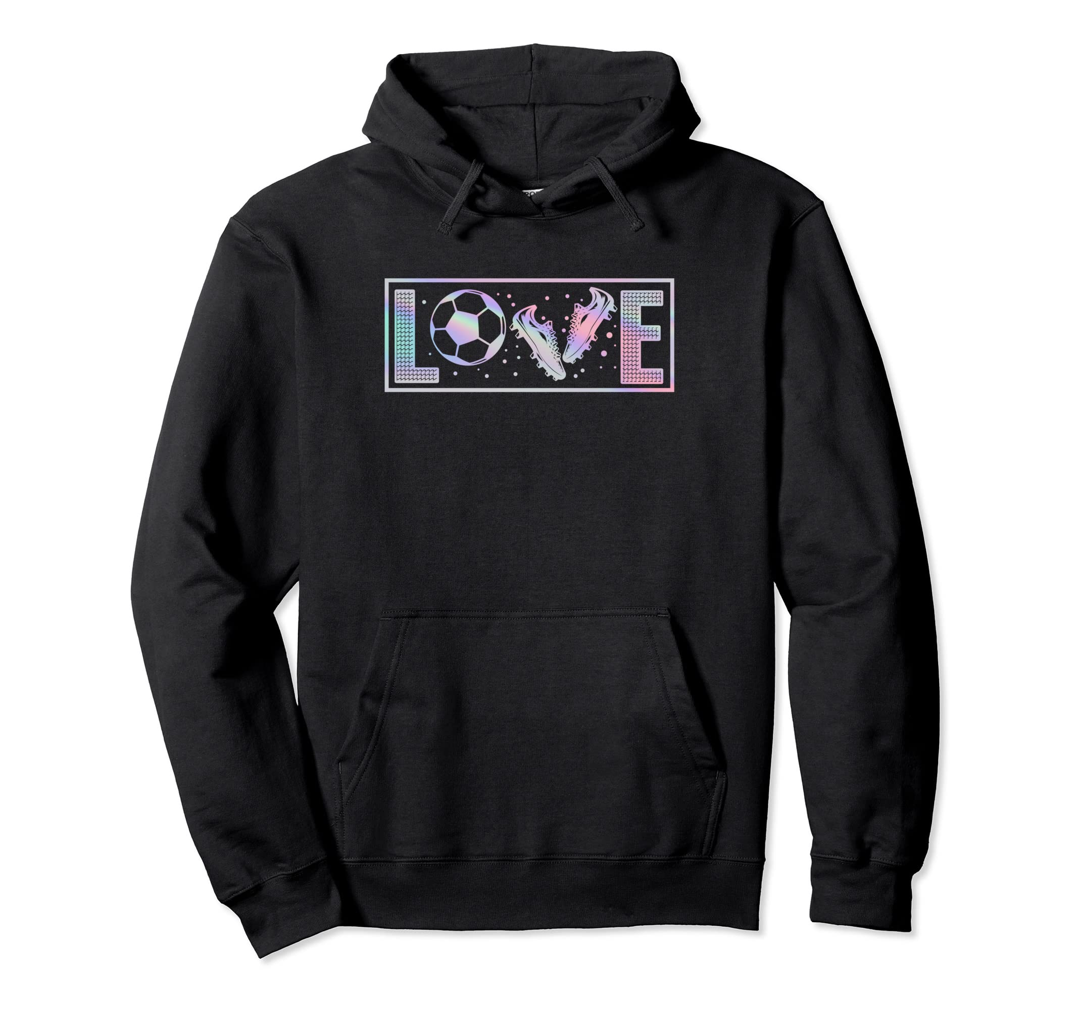 Love Soccer Sports Soccer Hoodie - Minimalist Print for Adults - T-Shirt, Sweatshirt, Hoodie