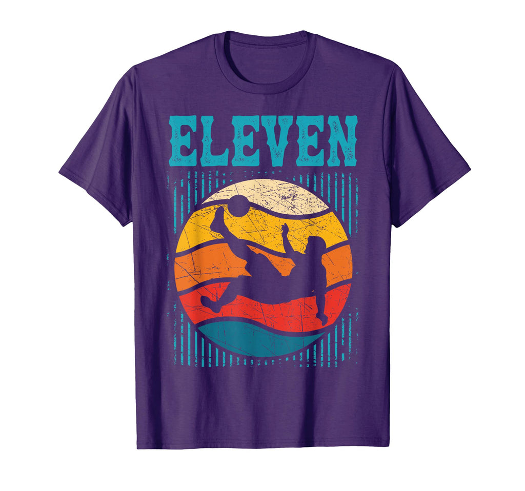 11Th Birthday Soccer 11 Years Old T-Shirt - Unique Graphic Men Women - T-Shirt, Sweatshirt, Hoodie