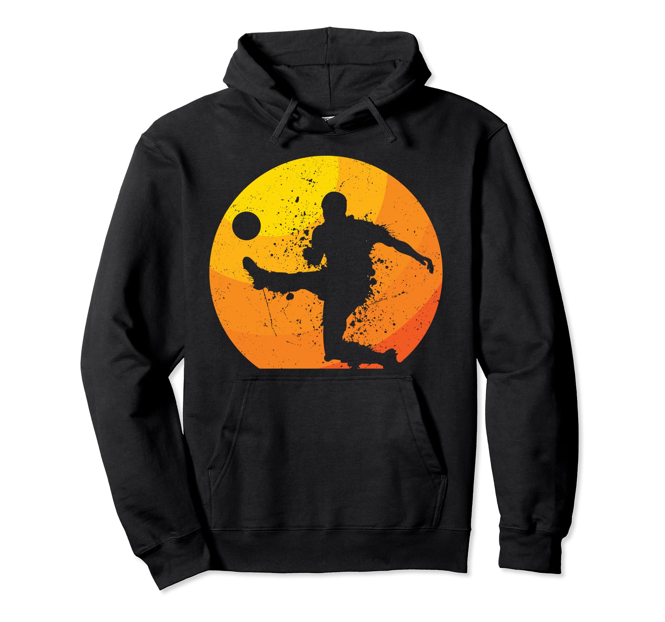 Soccer Player Sunset Soccer Team Soccer Hoodie - Trendy Graphic for Adults - T-Shirt, Sweatshirt, Hoodie