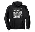 2026 Soccer Senior Stepmom Graduation Hoodie - Custom Art Print Men Women - T-Shirt, Sweatshirt, Hoodie