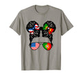 Half American Half Portuguese Usa T-Shirt - Custom Art Print for Adults - T-Shirt, Sweatshirt, Hoodie