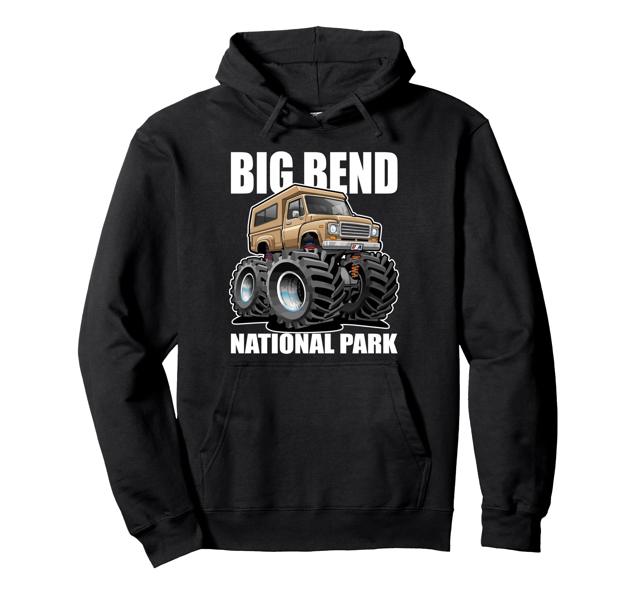 Big Bend National Park Offroad 4X4 Hoodie - Streetwear Style for Adults - T-Shirt, Sweatshirt, Hoodie