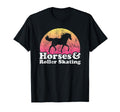 Horse And Roller Skates Or Horses T-Shirt - Custom Art Print Unisex - T-Shirt, Sweatshirt, Hoodie