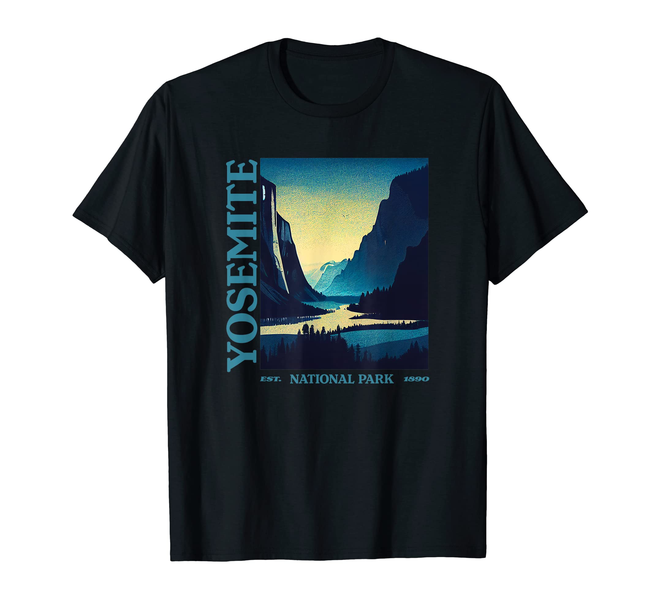 Yosemite Yosemite National Park T-Shirt - Aesthetic Graphic for Adults - T-Shirt, Sweatshirt, Hoodie