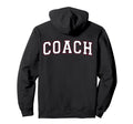 Coach Sports Trainer Varsity White And Hoodie - Custom Art Print Unisex - T-Shirt, Sweatshirt, Hoodie