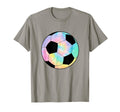 Tie Dye Soccer Player Coach Fan Team T-Shirt - Graphic Print Men Women - T-Shirt, Sweatshirt, Hoodie