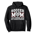 Soccer Mom Louder Prouder Mom Soccer Player Hoodie - Trendy Graphic Unisex - T-Shirt, Sweatshirt, Hoodie