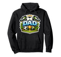 Soccer Dad Fathers Day Football Fan Hoodie - Unique Graphic for Adults - T-Shirt, Sweatshirt, Hoodie
