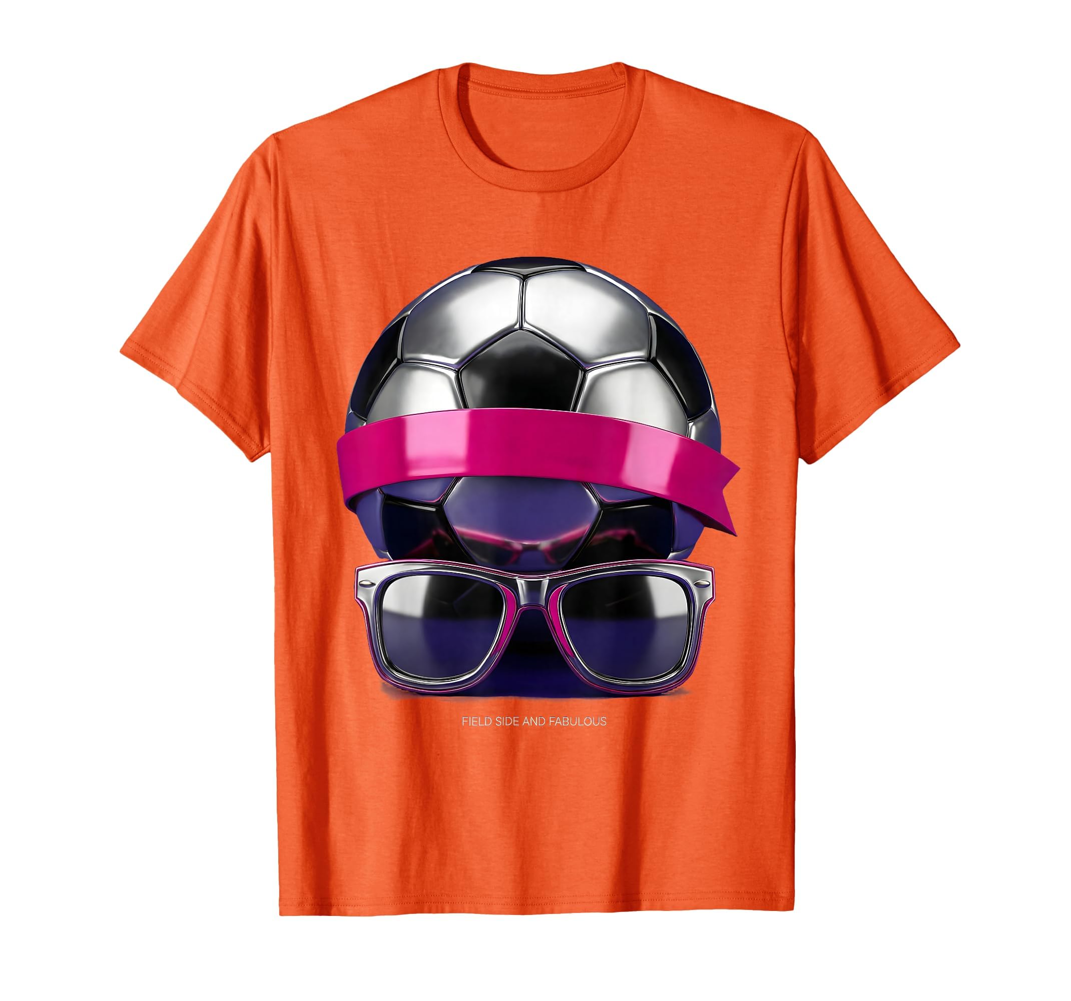 Field Side And Fabulous Soccer Mom T-Shirt - Trendy Graphic Men Women - T-Shirt, Sweatshirt, Hoodie
