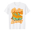 Roller Skating Roller Derby Skate 70S T-Shirt - Graphic Print Unisex - T-Shirt, Sweatshirt, Hoodie