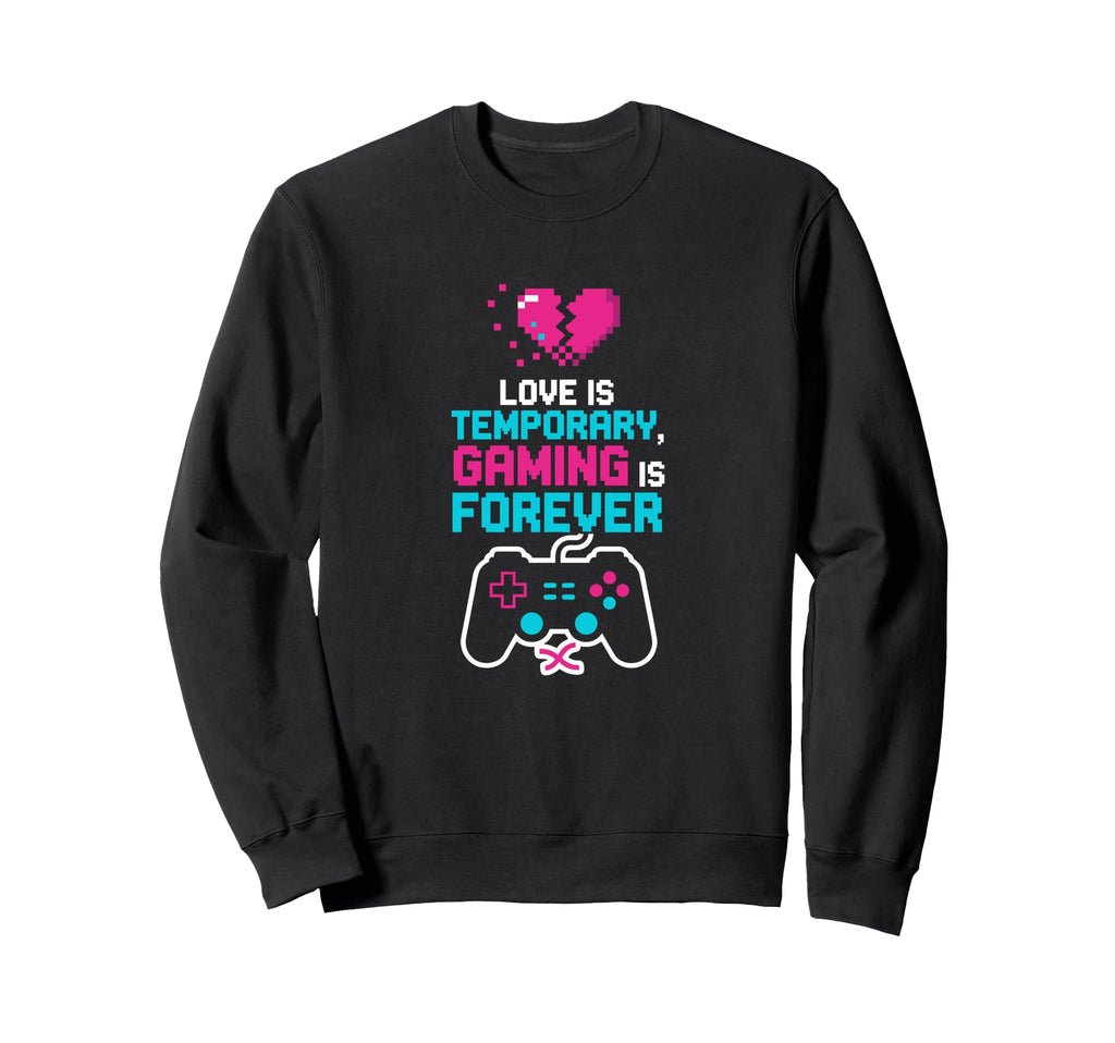 8 Bit Gaming Forever Pixel Art Sweatshirt - Streetwear Style for Adults - T-Shirt, Sweatshirt, Hoodie