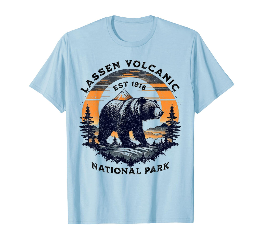 Lassen Volcanic National Park T-Shirt - Fun Novelty Design Unisex - T-Shirt, Sweatshirt, Hoodie