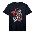 Messy Bun Hair British Soccer T-Shirt - Casual Everyday Wear for Adults - T-Shirt, Sweatshirt, Hoodie
