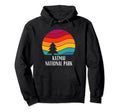 Katmai National Park National Park Sunset Hoodie - Unique Graphic Unisex - T-Shirt, Sweatshirt, Hoodie