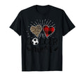 Soccer Aunt Buffalo Plaid Mothers Day T-Shirt - Custom Art Print Men Women - T-Shirt, Sweatshirt, Hoodie