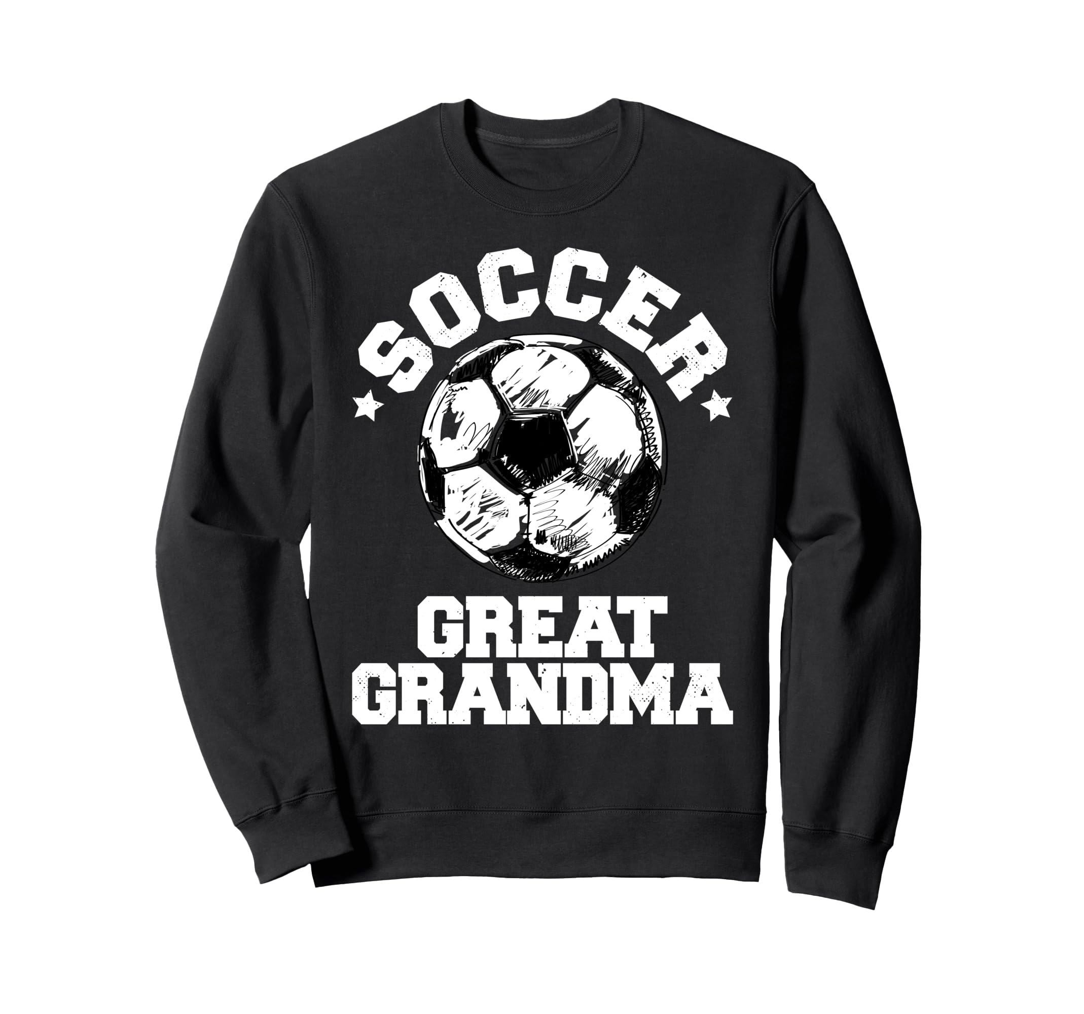 Soccer Great Grandma Soccer Ball Sweatshirt - Custom Art Print Unisex - T-Shirt, Sweatshirt, Hoodie