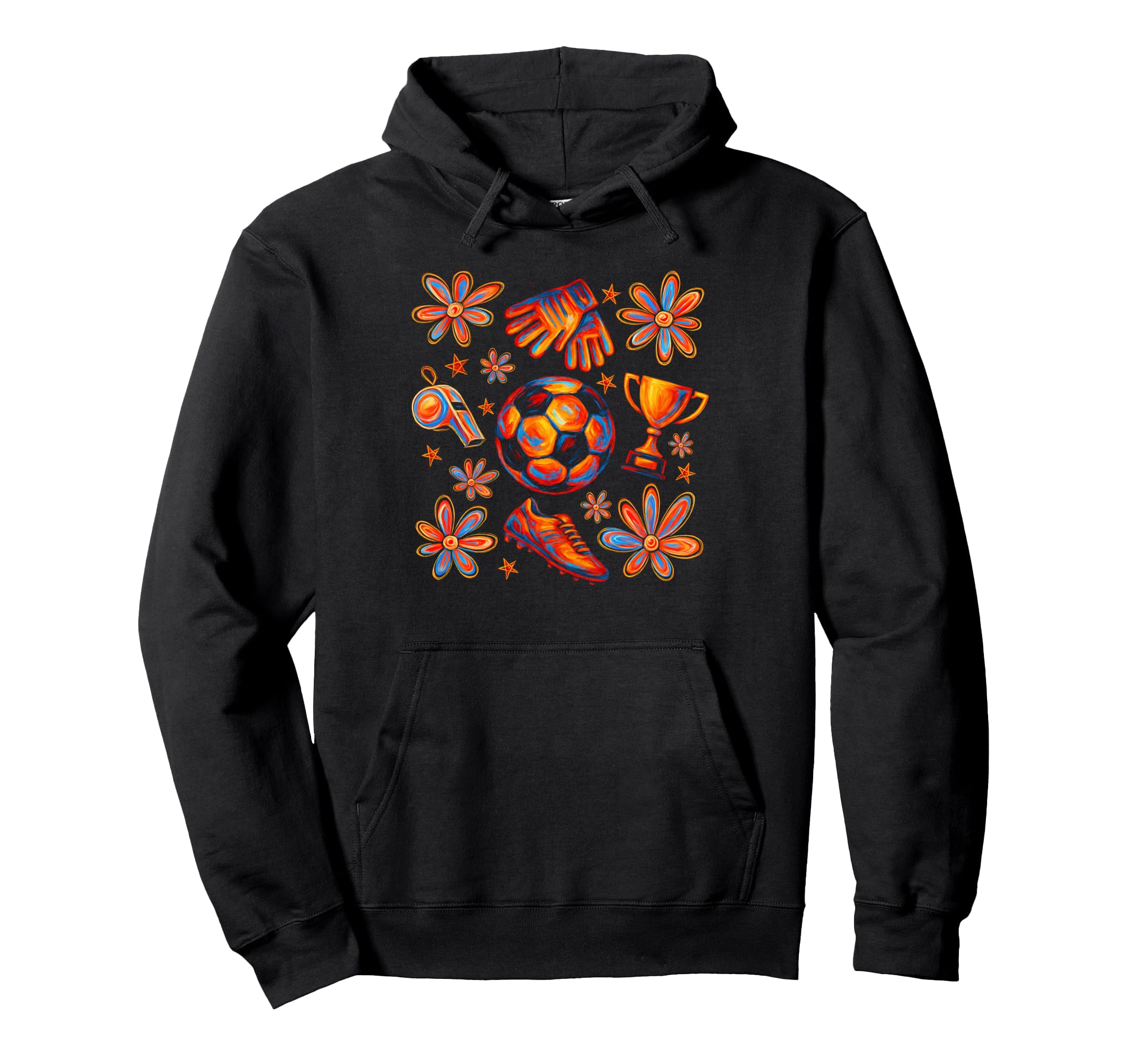 Soccer Player Soccer Lover Game Day Vibes Hoodie - Novelty Apparel Unisex - T-Shirt, Sweatshirt, Hoodie