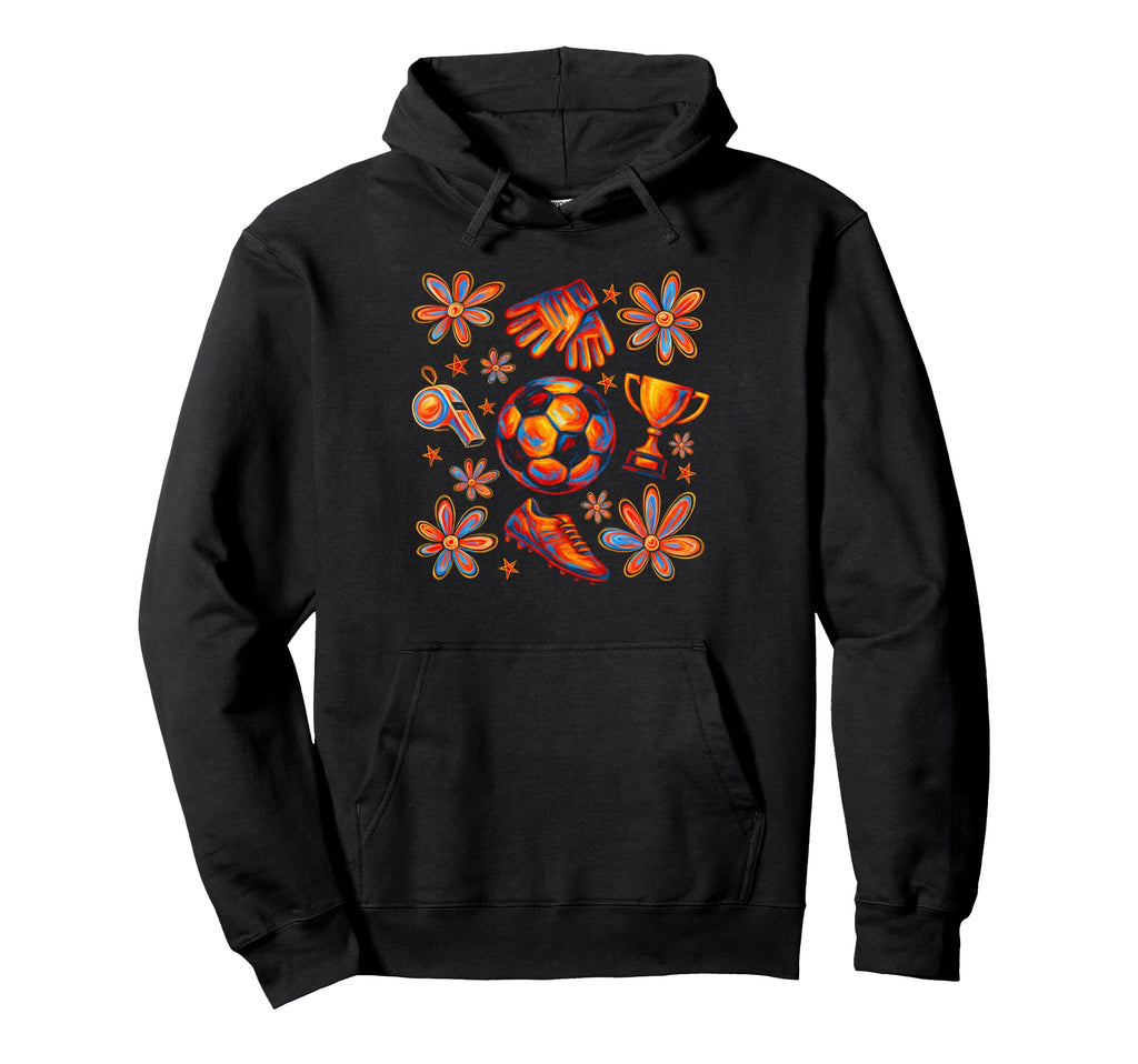 Soccer Player Soccer Lover Game Day Hoodie - Minimalist Print Men Women - T-Shirt, Sweatshirt, Hoodie