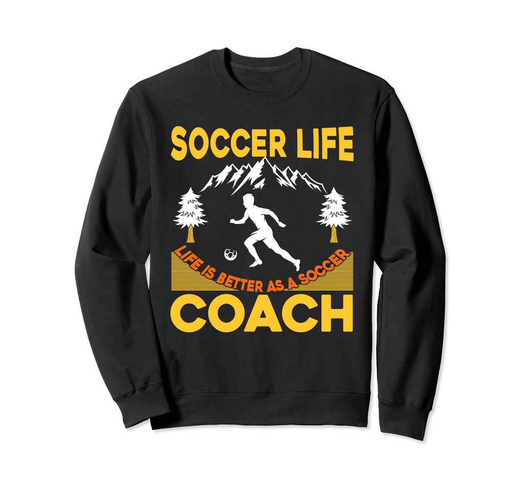 Soccer Coaching Training Sweatshirt - Fun Novelty Design for Adults - T-Shirt, Sweatshirt, Hoodie
