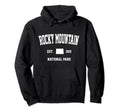 Rocky Mountain National Park Hiking Hoodie - Fun Novelty Design Men Women - T-Shirt, Sweatshirt, Hoodie