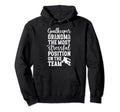 Funny Soccer Goalkeeper Grandma Hoodie - Aesthetic Graphic for Adults - T-Shirt, Sweatshirt, Hoodie