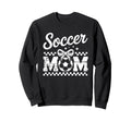 Soccer Mom Checker Pattern Ball Sweatshirt - Minimalist Print for Adults - T-Shirt, Sweatshirt, Hoodie