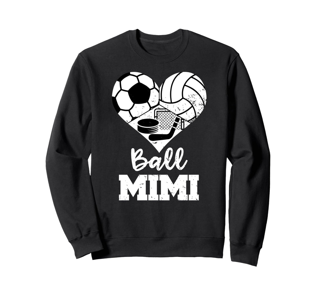Ball Mimi Funny Soccer Volleyball Sweatshirt - Novelty Apparel for Adults - T-Shirt, Sweatshirt, Hoodie