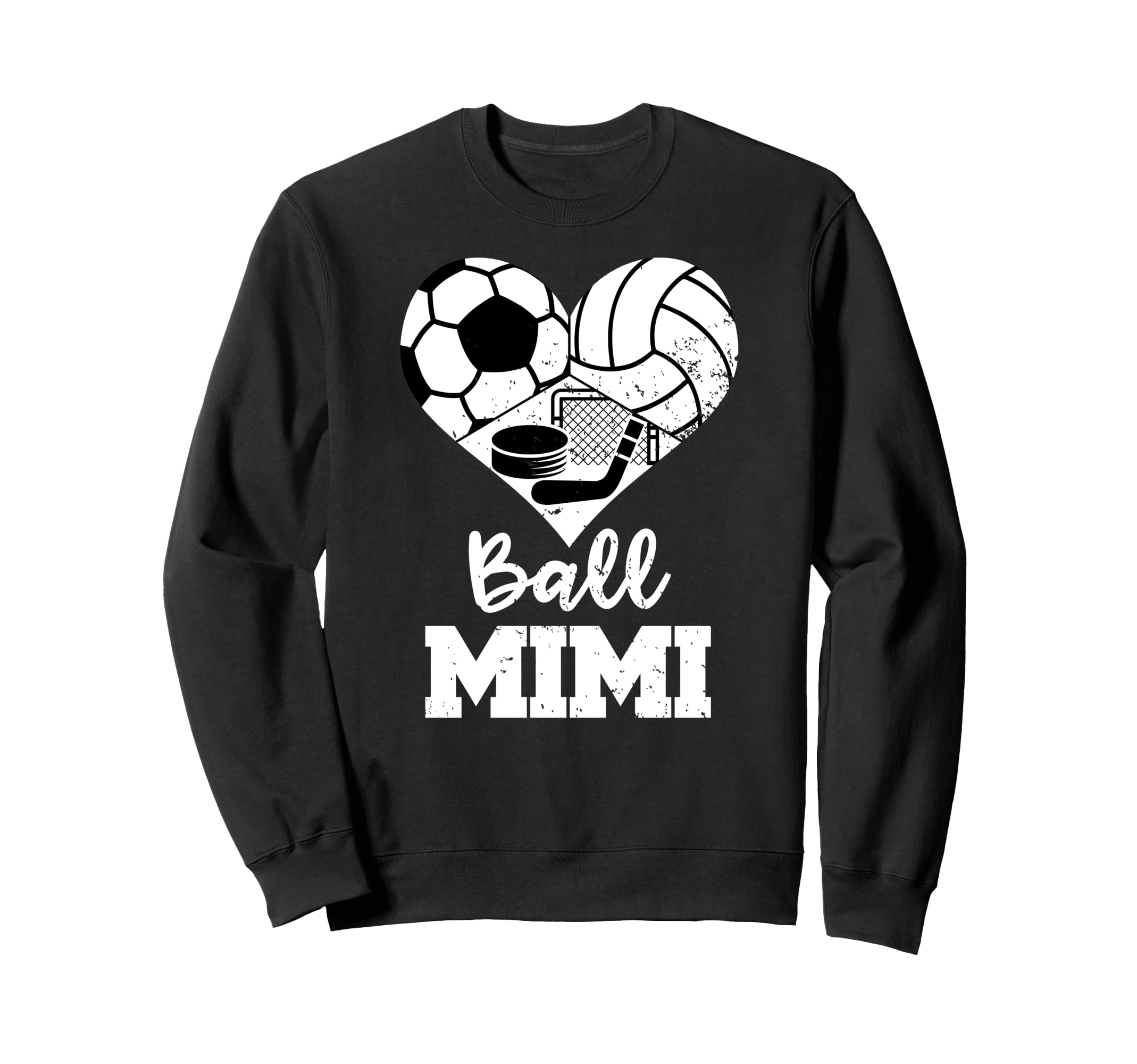 Ball Mimi Funny Soccer Volleyball Sweatshirt - Novelty Apparel for Adults - T-Shirt, Sweatshirt, Hoodie