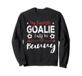 Funny Soccer Goalie Goalkeeper Mom T-Shirt - Aesthetic Graphic Unisex - T-Shirt, Sweatshirt, Hoodie