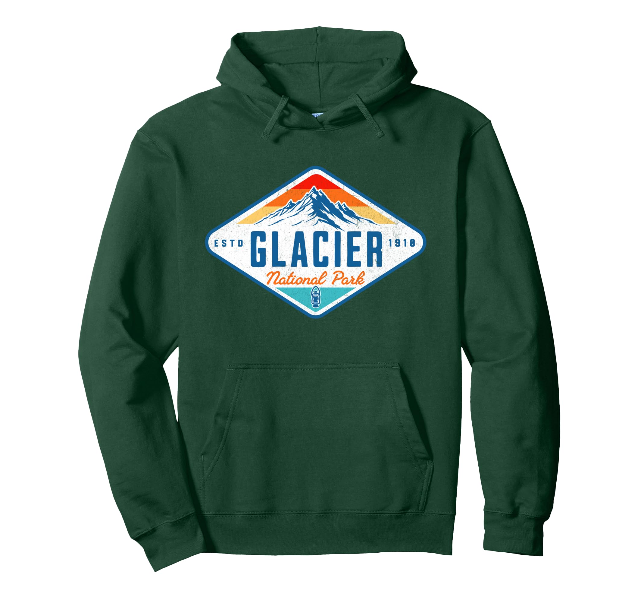 Glacier National Park Montana Family Trip Hoodie - Streetwear Style Unisex - T-Shirt, Sweatshirt, Hoodie
