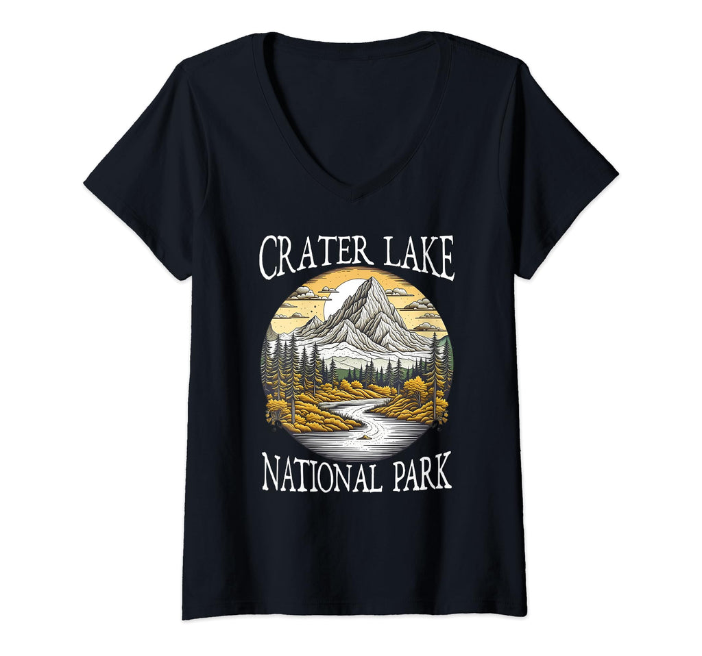 Crater Lake National Park Oregon Usa Hoodie - Novelty Apparel Unisex - T-Shirt, Sweatshirt, Hoodie