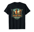 Sequoia National Park Illustration T-Shirt - Novelty Apparel for Adults - T-Shirt, Sweatshirt, Hoodie
